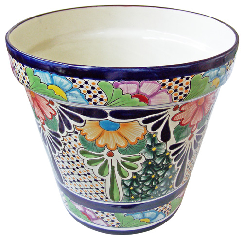 Talavera planter image Talavera planter image