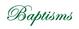 Baptisms Logo