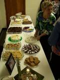 Sis Morbt taking care of the food