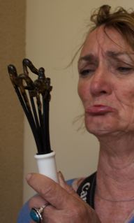 Barbara melts the wisk